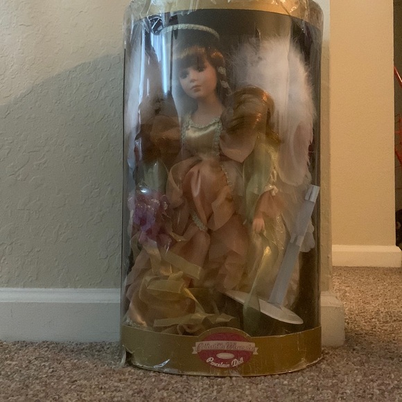 Collectible Memories-Porcelain Angel Doll